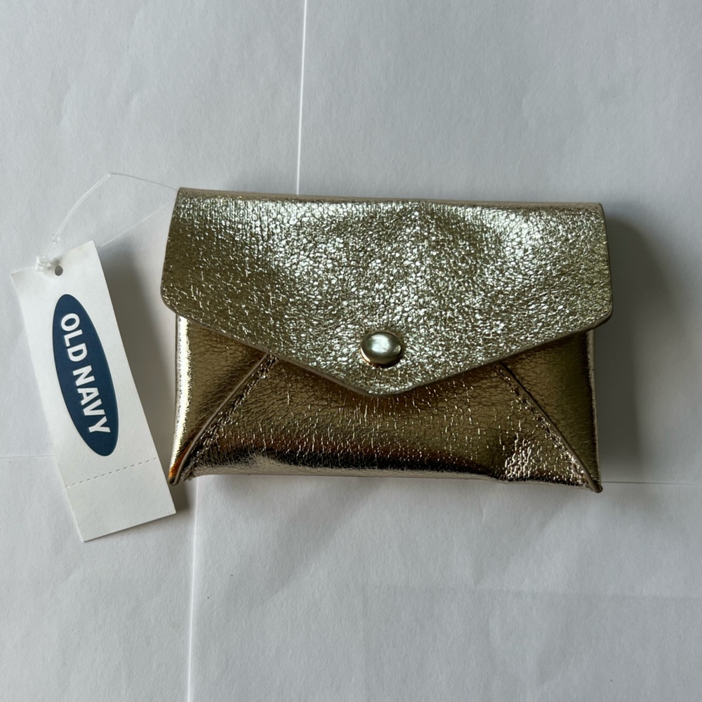 NWT old navy gold wallet